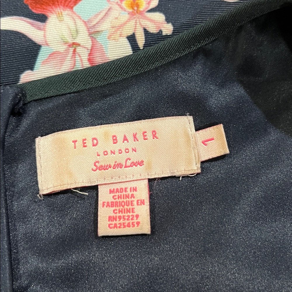 Ted Baker London Alphabet Ditsy Skater Dress - Picture 12 of 16